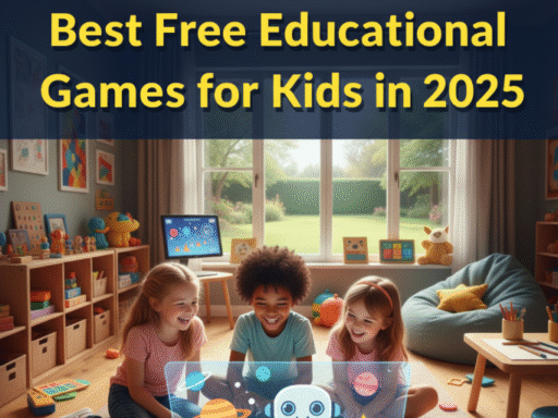 Best Free Educational Games for Kids in 2025