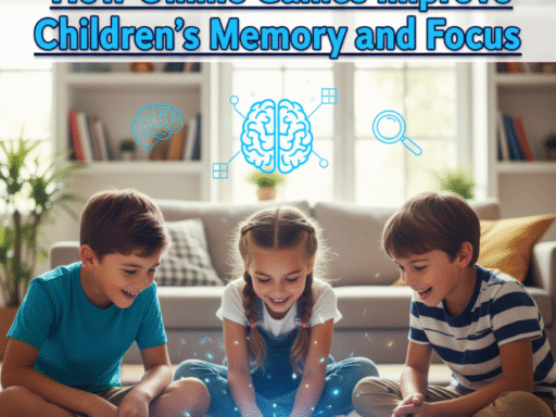How Online Games Improve Children’s Memory and Focus