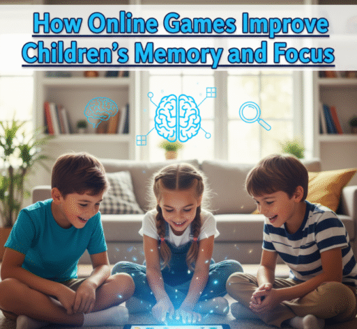 How Online Games Improve Children’s Memory and Focus