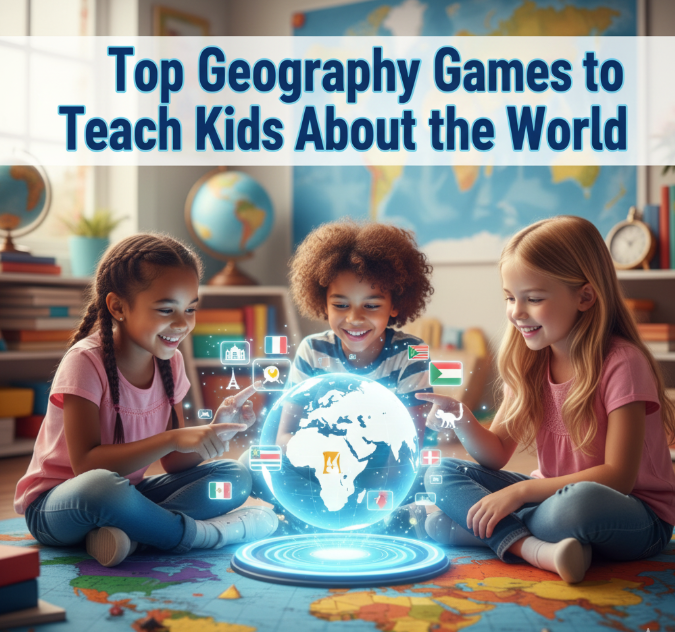 Top Geography Games to Teach Kids About the World