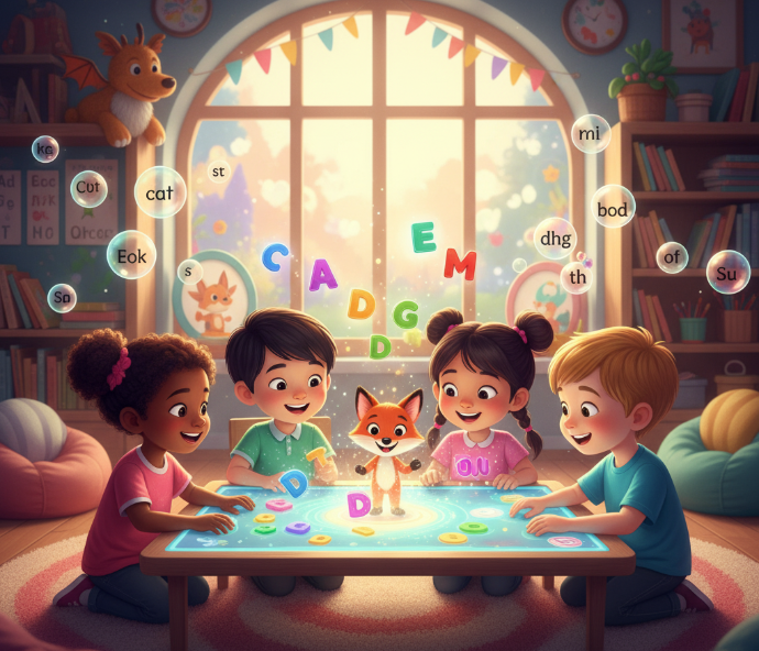 Free Reading Games for Preschool and Kindergarten