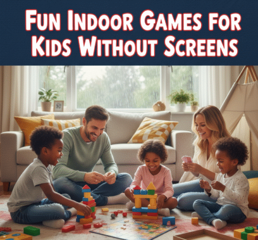 Fun Indoor Games for Kids Without Screens