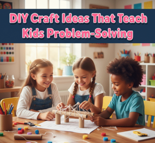 DIY Craft Ideas That Teach Kids Problem-Solving