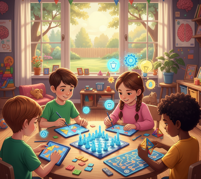 Top Brain-Boosting Games for Kids at Home