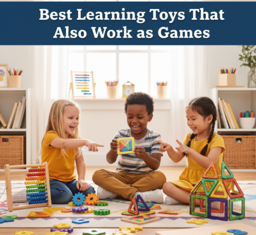 Best Learning Toys That Also Work as Games