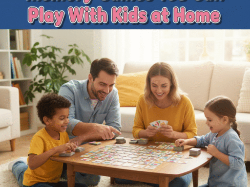 Memory Games You Can Play With Kids at Home