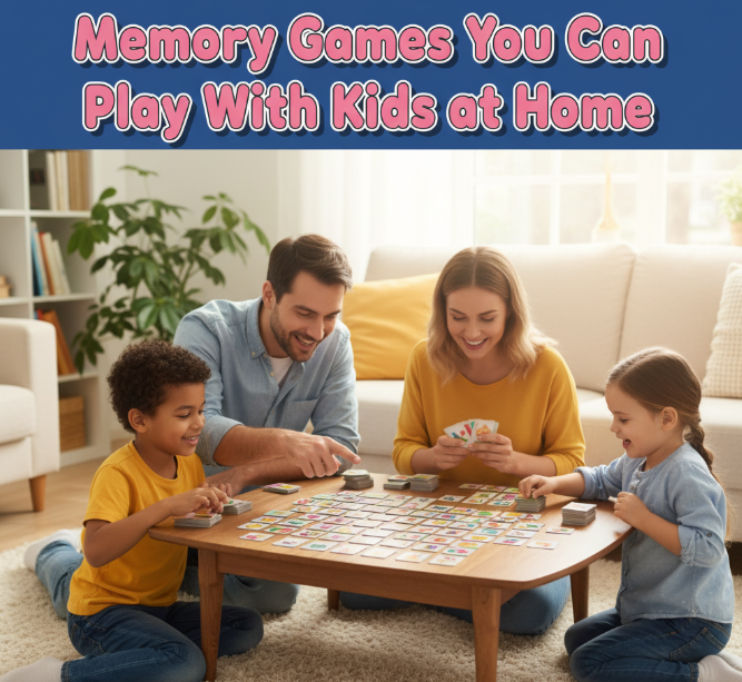 Memory Games You Can Play With Kids at Home