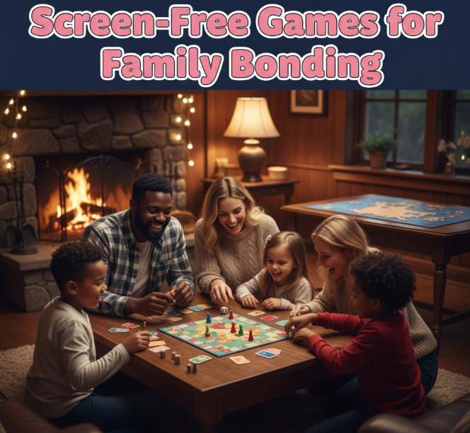 Screen-Free Games for Family Bonding