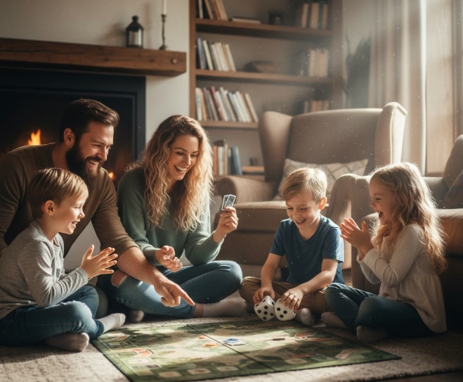 Screen-Free Games for Family Bonding