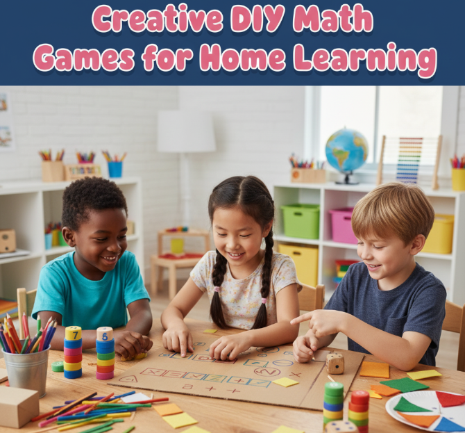 Creative DIY Math Games for Home Learning