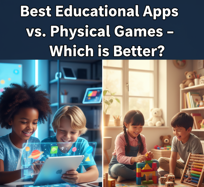Best Educational Apps vs. Physical Games – Which Is Better?
