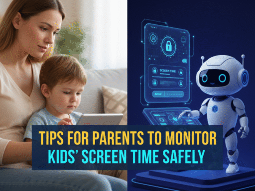 Tips for Parents to Monitor Kids’ Screen Time Safely