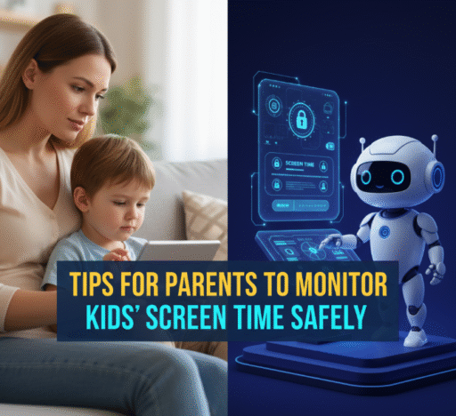 Tips for Parents to Monitor Kids’ Screen Time Safely