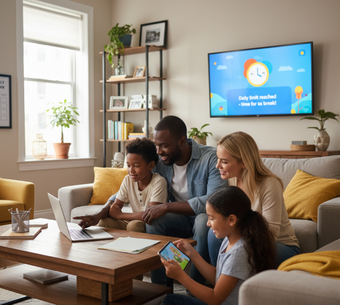 Tips for Parents to Monitor Kids’ Screen Time Safely