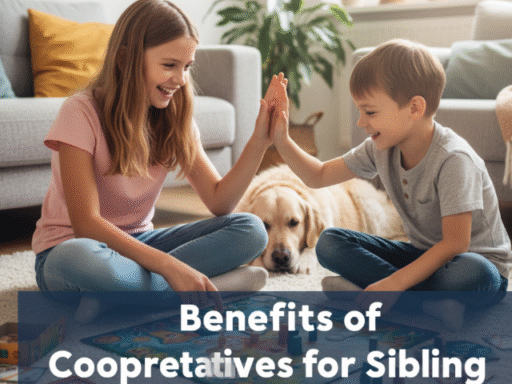 Benefits of Cooperative Games for Sibling Bonding