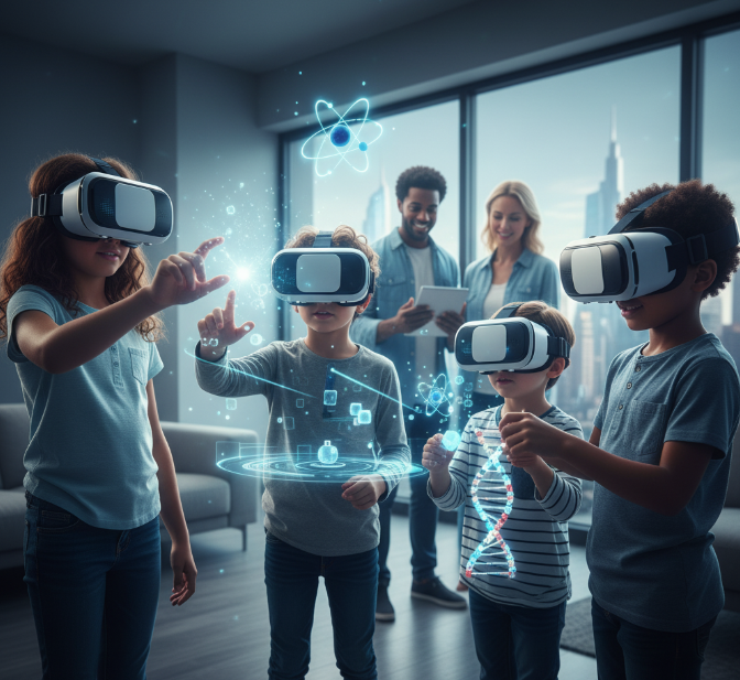 Virtual Reality Games That Teach Kids Science
