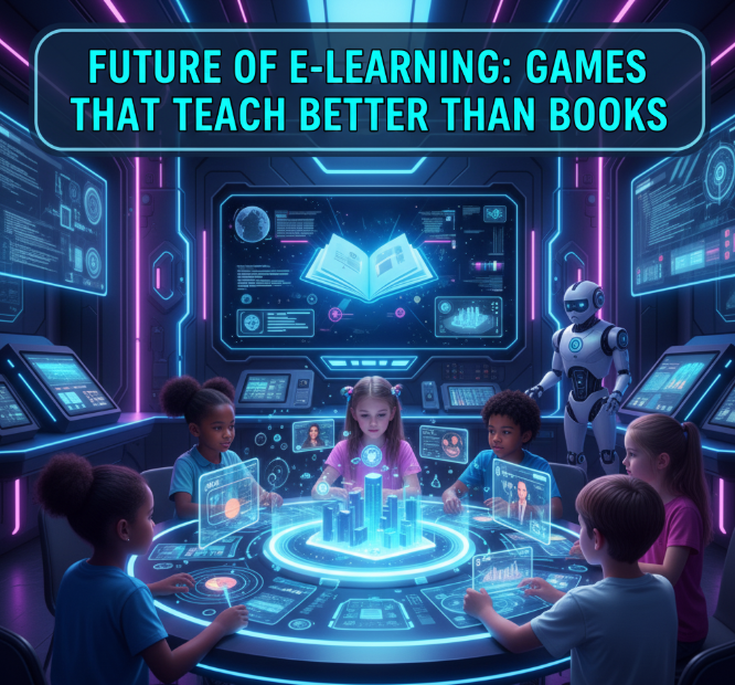 Future of E-Learning: Games That Teach Better Than Books