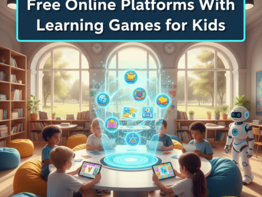 Free Online Platforms With Learning Games for Kids