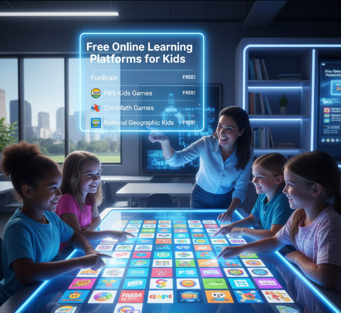 Free Online Platforms With Learning Games for Kids