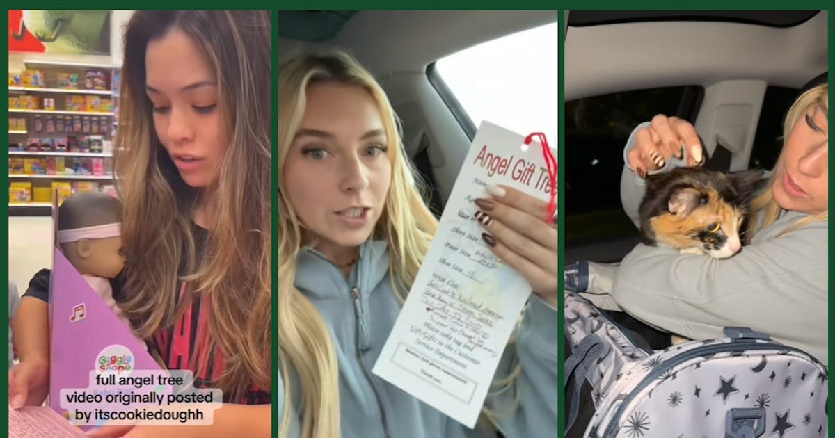 Angel Tree TikTok Drama Sparks Debate Over How To Give During The Holidays