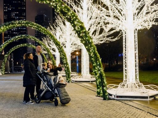 Best Holiday Lights Drive-Thrus and Christmas Light Shows in Chicago 2025