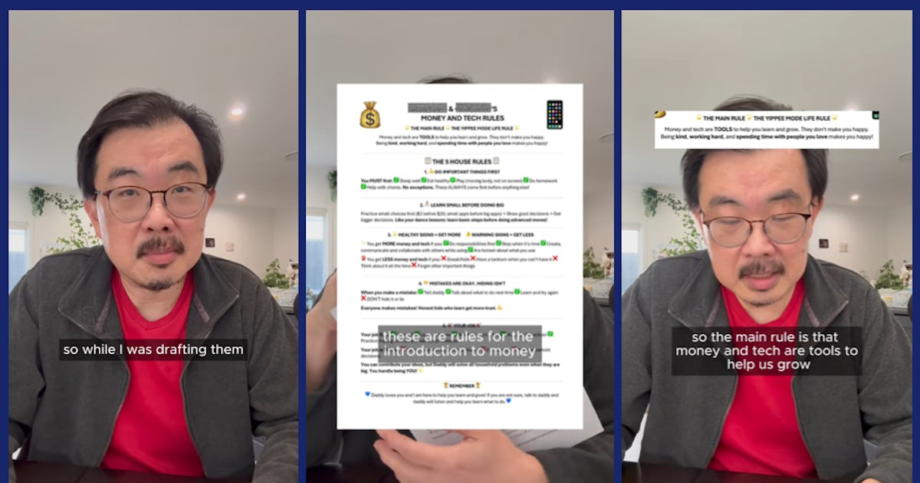 A Dad Shared His Family's Tech Policy On TikTok & It's The Sweetest Guide