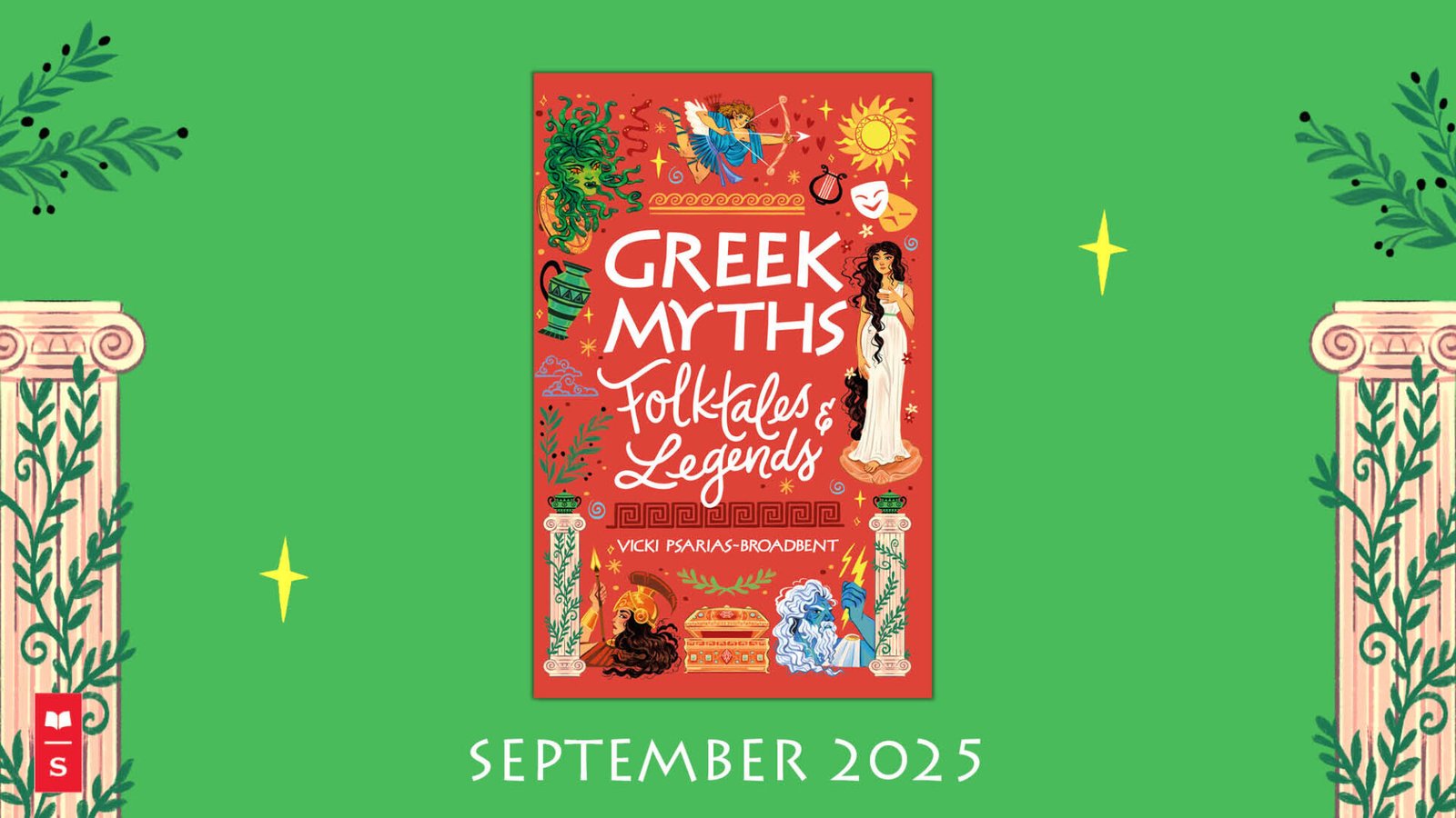 Pre-order Greek Myths, Folktales & Legends for 9-12 year olds (out on Sept 11th 2025)
