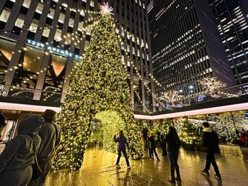 Unique Christmas Trees in NYC