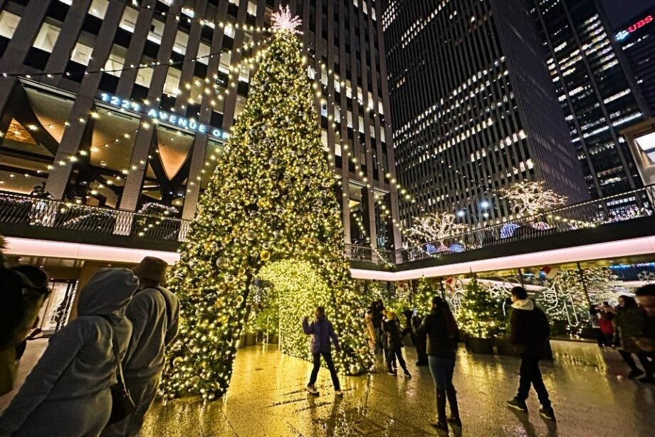 Unique Christmas Trees in NYC